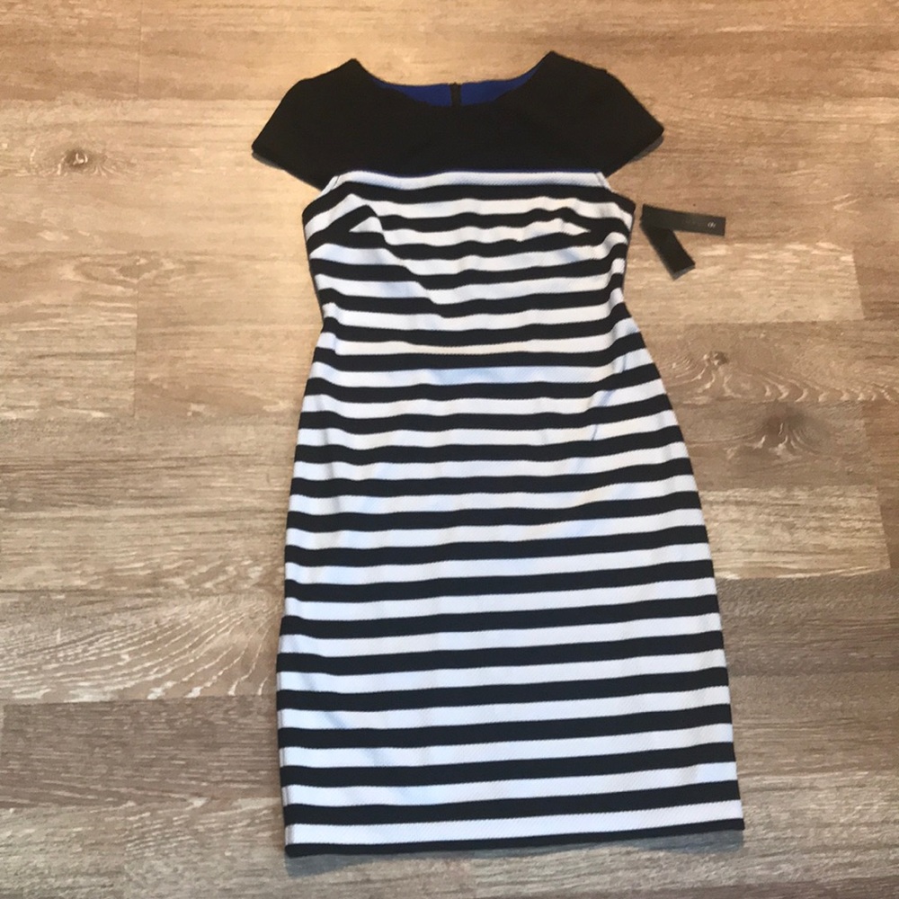 Black and white dress